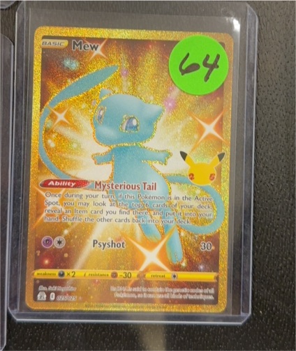2021 Pokemon Celebrations #025 Mew — front