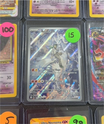 2025 Pokémon TCG Journey Together #167 N's Reshiram — front