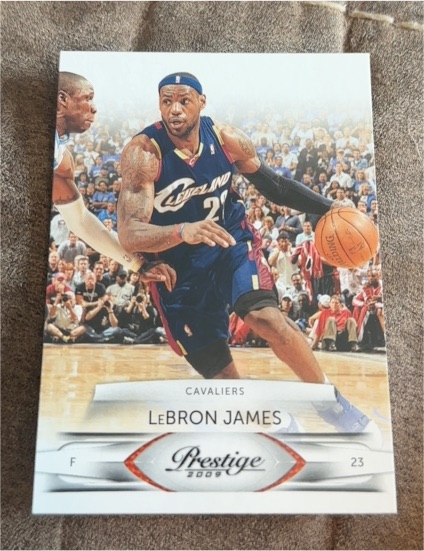 2009-10 Panini Prestige #16 LeBron James — front