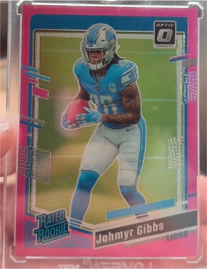 2023 Donruss Optic #236 Jahmyr Gibbs — front