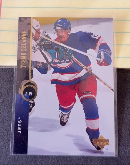 1994-95 Upper Deck #90 Teemu Selanne — front