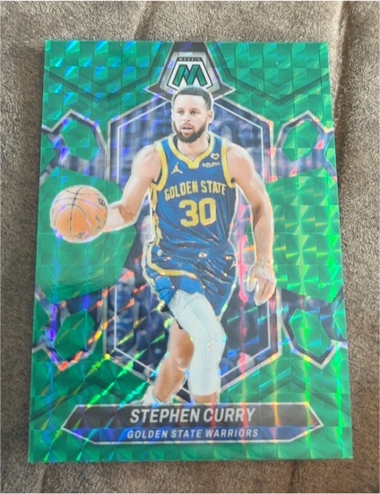 2023-24 Panini Mosaic #3 Stephen Curry — front