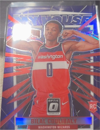 2023-24 Donruss Optic #16 Bilal Coulibaly My House — front