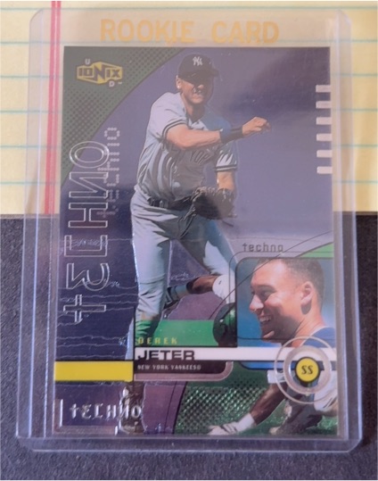 1999 Upper Deck Ionix Techno #R78 Derek Jeter — front