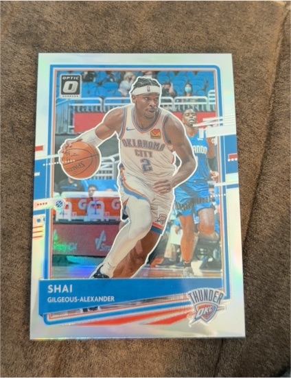 2020-21 Panini Donruss Optic #143 Shai Gilgeous-Alexander — front