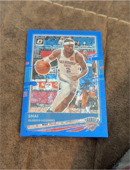2020-21 Panini Donruss Optic #143 Shai Gilgeous-Alexander — front