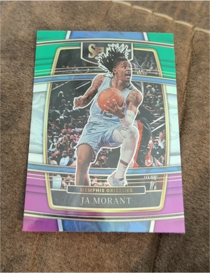 2021-22 Panini Select #75 Ja Morant — front