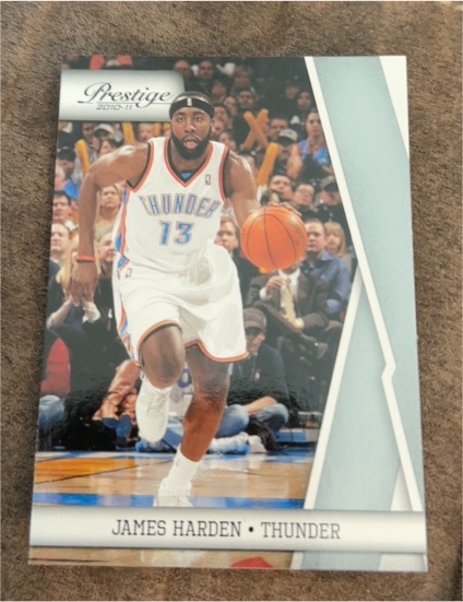 2010-11 Panini Prestige #81 James Harden — front