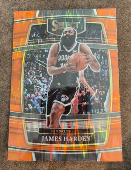 2021-22 Panini Select #47 James Harden — front
