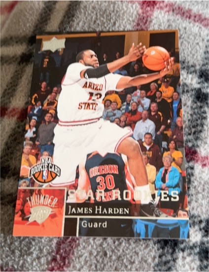 2009-10 Upper Deck Star Rookies #227 James Harden — front
