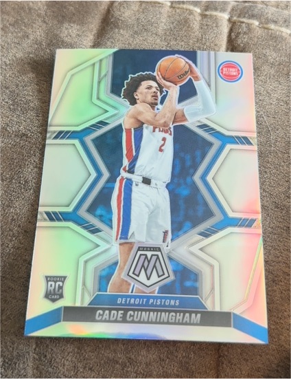 2021-22 Panini Mosaic #203 Cade Cunningham — front