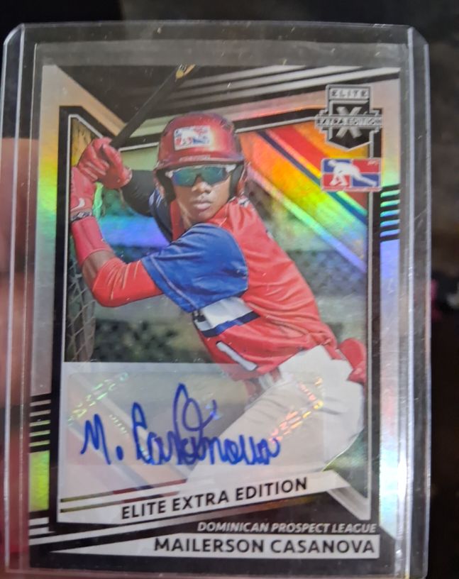 2022 Panini Elite Extra Edition #198 Mailerson Casanova — front