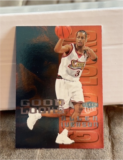 1999-00 Fleer Ultra #9 Allen Iverson Good Looks — front