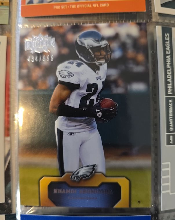 2011 Topps Triple Threads #22 Nnamdi Asomugha — front