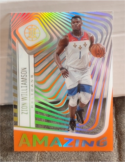 2020-21 Panini Illusions #16 Zion Williamson Amazing — front