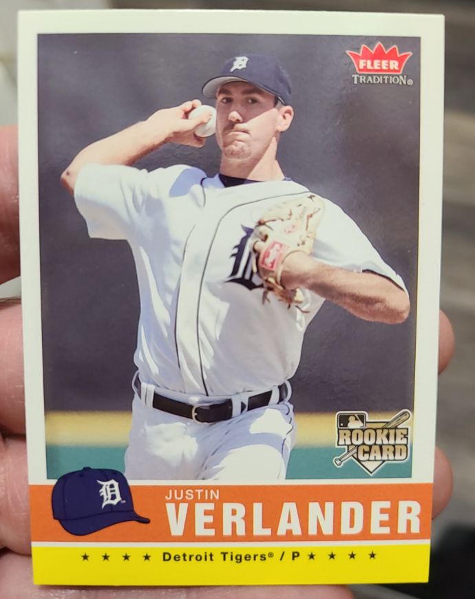 2006 Fleer Tradition #173 Justin Verlander — front