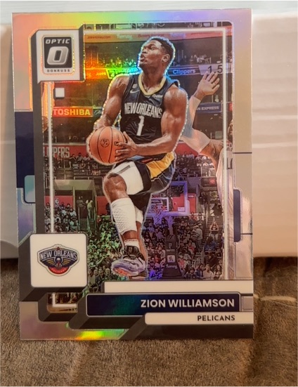 2022-23 Donruss Optic #181 Zion Williamson — front
