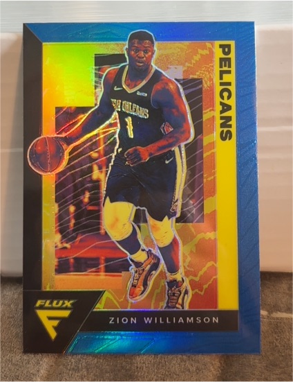 2020-21 Panini Flux Zion Williamson — front