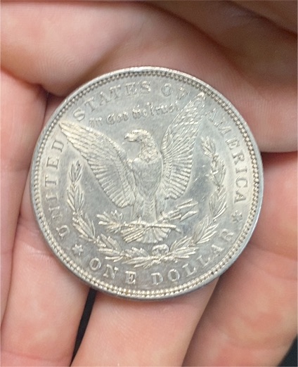 1884 Morgan Silver Dollar — front