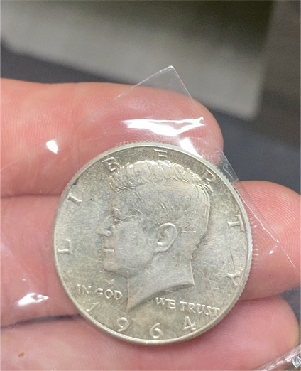 1964 Kennedy Half Dollar — front