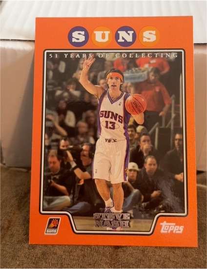2008-09 Topps #13 Steve Nash — front