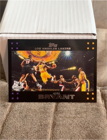 2007-08 Topps 50th Anniversary #24 Kobe Bryant — front