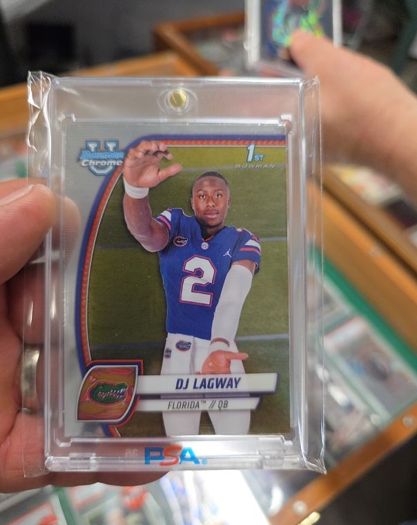 2024 Bowman University Chrome #63 DJ Lagway — front
