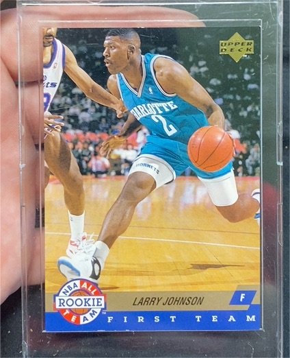 1992-93 Upper Deck #AR1 Larry Johnson — front