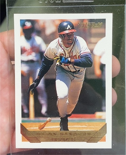 1993 Topps #795 Deion Sanders — front