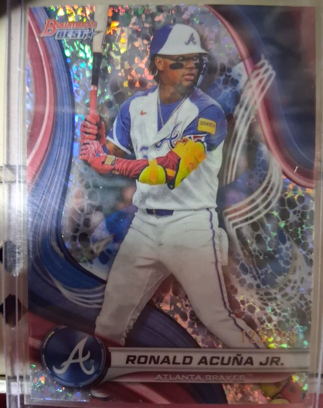 2024 Bowman's Best #5 Ronald Acuña Jr. — front