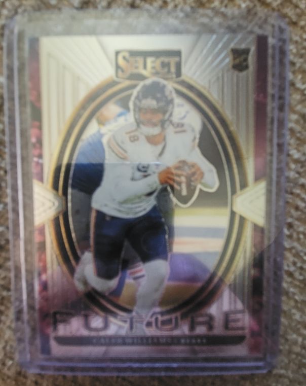 2024 Panini Select #18 Caleb Williams Future Rookie — front