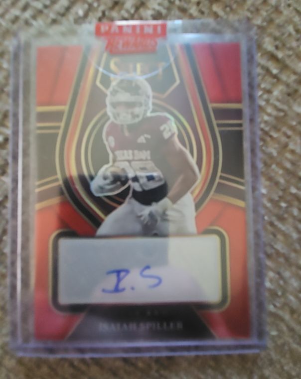 2022 Panini Select Draft Picks #RS-ISP Isiah Spiller — front