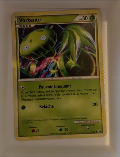 2010 Pokémon HeartGold & SoulSilver Unleashed #46 Vortente — front