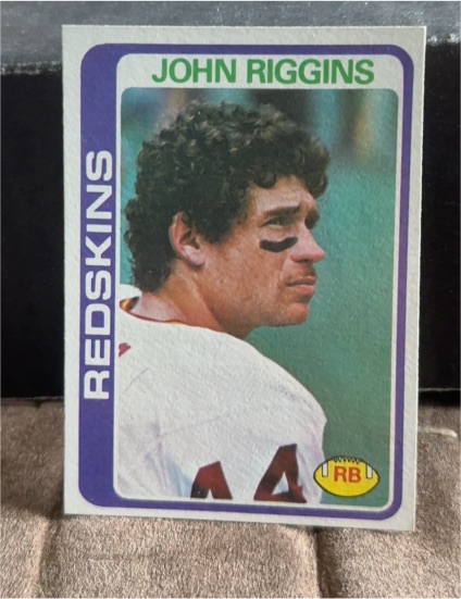 1978 Topps #215 John Riggins Washington Redskins — front