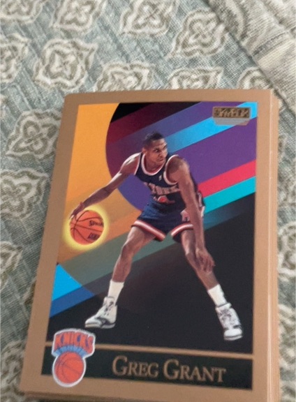 1990 Skybox #400 Greg Grant — front