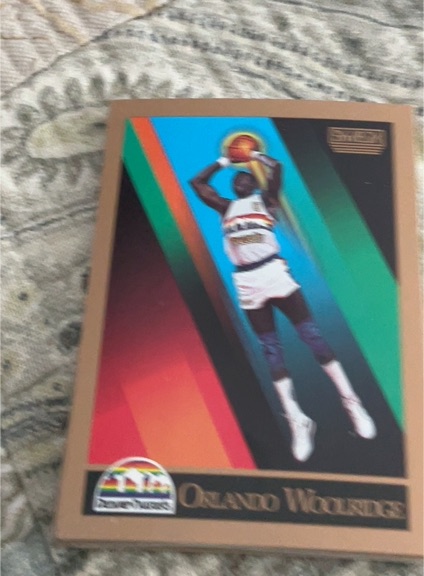 1990 SkyBox #382 Orlando Woolridge — front