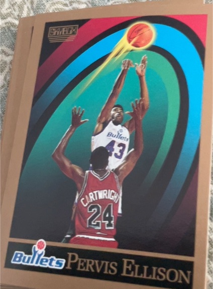 1990-91 SkyBox #419 Pervis Ellison Washington Bullets — front