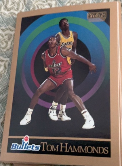 1990-91 SkyBox #289 Tom Hammonds — front