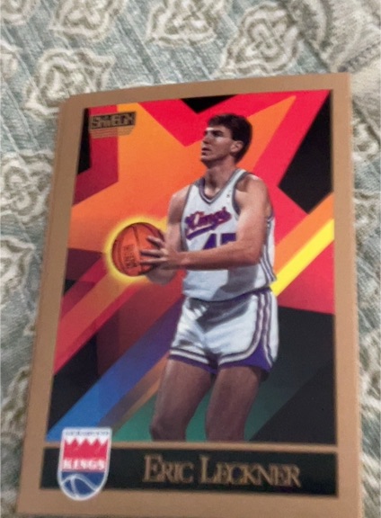 1990 Skybox #45 Eric Leckner — front