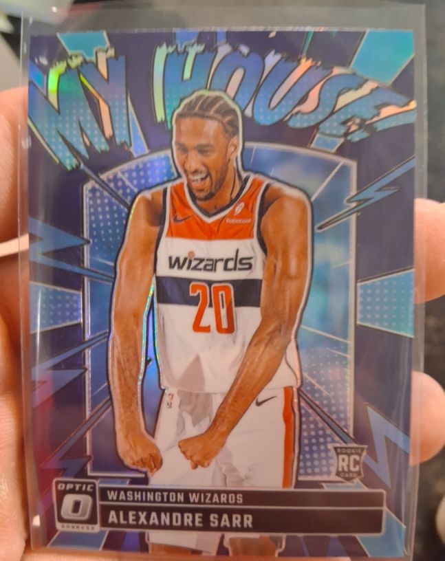 2024-25 Donruss Optic My House #20 Alexandre Sarr — front
