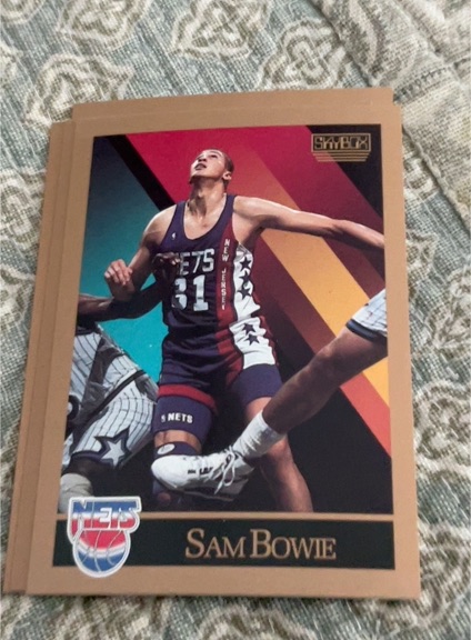 1990-91 Skybox #177 Sam Bowie — front