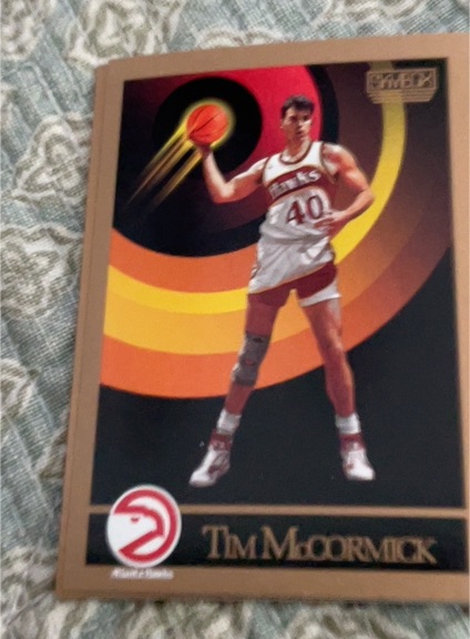 1990 SkyBox #366 Tim McCormick — front