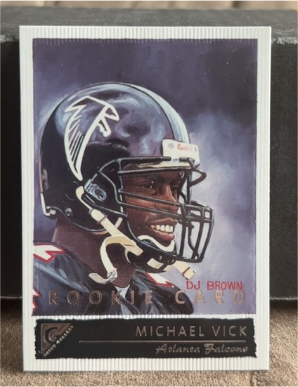 2001 Topps Gallery #101 Michael Vick — front