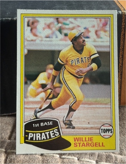 1981 Topps #380 Willie Stargell — front