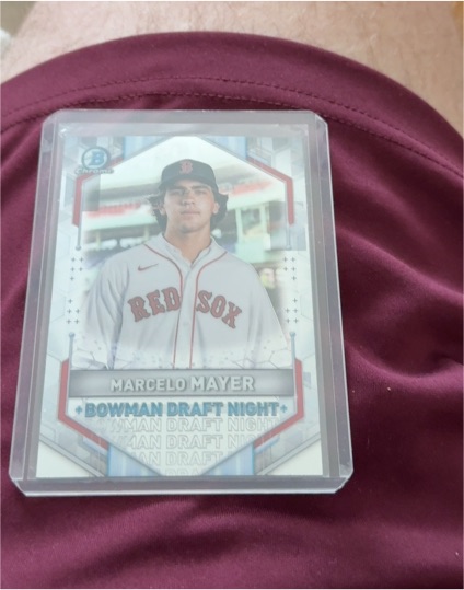 2021 Bowman Draft Night #BDN-6 Marcelo Mayer — front
