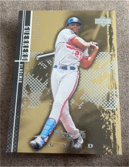2000 Upper Deck Black Diamond Rookie Edition #65 Vladimir Guerrero — front