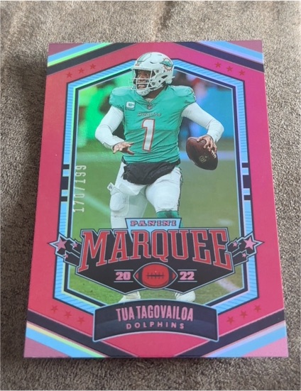 2022 Panini Chronicles Marquee Pink #MAR-1 Tua Tagovailoa — front