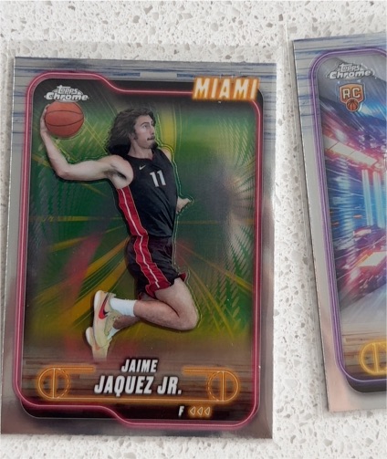 2024-25 Topps Chrome #36 Jaime Jaquez Jr. — front