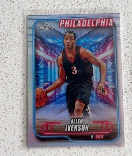 2024-25 Topps Chrome #94 Allen Iverson — front
