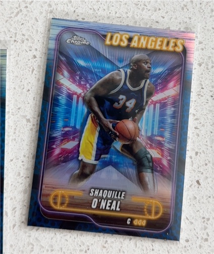 2024-25 Topps Chrome #171 Shaquille O'Neal — front